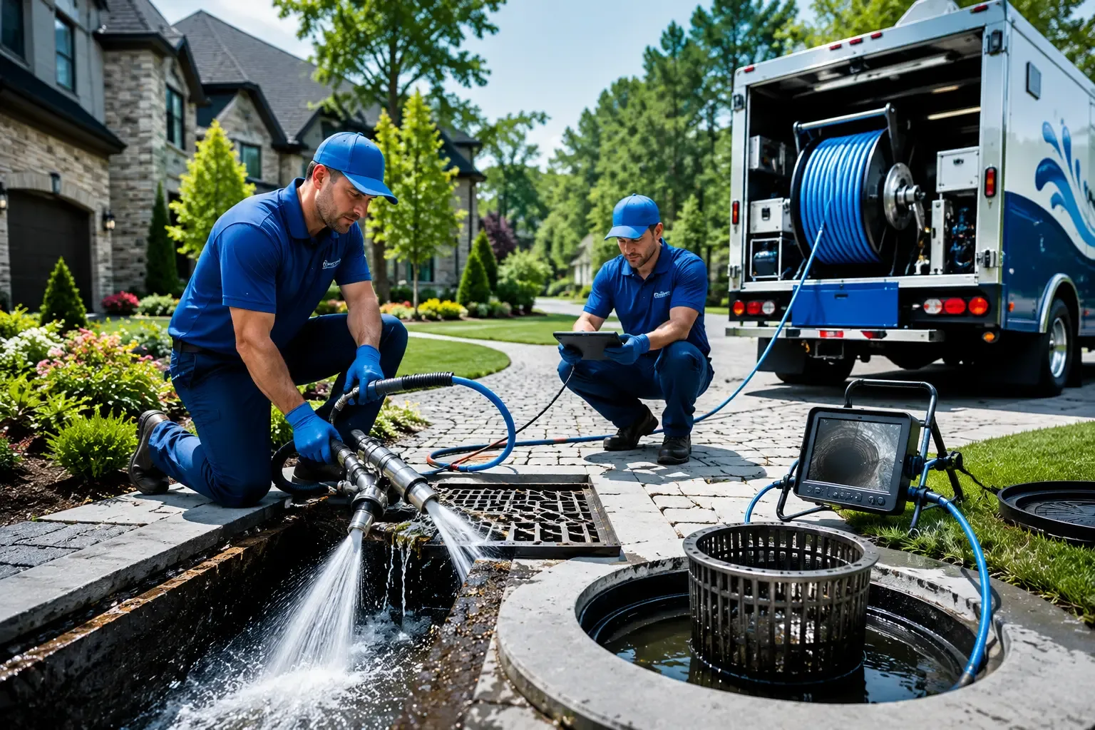 Local outdoor drain cleaning professionals in Bejou, MN